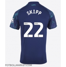 Leicester City Oliver Skipp #22 Replika Bortatröja 2025-26 Kortärmad