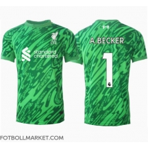Liverpool Alisson Becker #1 Målvakt Replika Bortatröja 2024-25 Kortärmad