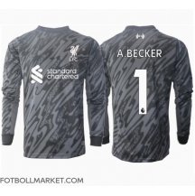 Liverpool Alisson Becker #1 Målvakt Replika Hemmatröja 2024-25 Långärmad