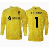 Liverpool Alisson Becker #1 Målvakt Replika Tredjetröja 2024-25 Långärmad