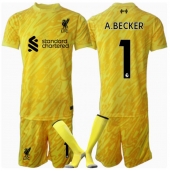 Liverpool Alisson Becker #1 Målvakt Replika Tredjetröja Barn 2024-25 Kortärmad (+ byxor)