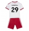 Liverpool Bradley Barcola #29 Replika Bortatröja Barn 2026-27 Kortärmad (+ byxor)