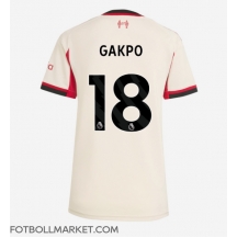 Liverpool Cody Gakpo #18 Replika Bortatröja Dam 2025-26 Kortärmad