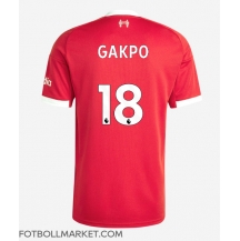 Liverpool Cody Gakpo #18 Replika Hemmatröja 2025-26 Kortärmad