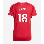 Liverpool Cody Gakpo #18 Replika Hemmatröja Dam 2025-26 Kortärmad