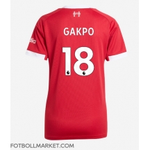Liverpool Cody Gakpo #18 Replika Hemmatröja Dam 2025-26 Kortärmad