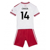 Liverpool Federico Chiesa #14 Replika Bortatröja Barn 2026-27 Kortärmad (+ byxor)