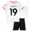 Liverpool Harvey Elliott #19 Replika Tredjetröja Barn 2024-25 Kortärmad (+ byxor)