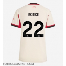 Liverpool Hugo Ekitike #22 Replika Bortatröja Dam 2025-26 Kortärmad