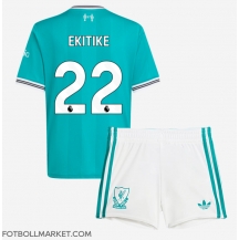 Liverpool Hugo Ekitike #22 Replika Tredjetröja Barn 2025-26 Kortärmad (+ byxor)