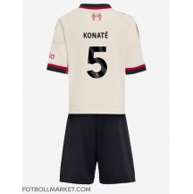 Liverpool Ibrahima Konate #5 Replika Bortatröja Barn 2025-26 Kortärmad (+ byxor)