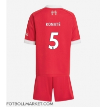 Liverpool Ibrahima Konate #5 Replika Hemmatröja Barn 2025-26 Kortärmad (+ byxor)