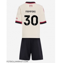 Liverpool Jeremie Frimpong #30 Replika Bortatröja Barn 2025-26 Kortärmad (+ byxor)