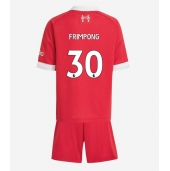 Liverpool Jeremie Frimpong #30 Replika Hemmatröja Barn 2025-26 Kortärmad (+ byxor)