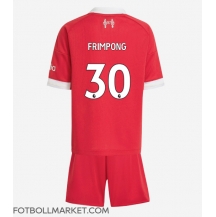Liverpool Jeremie Frimpong #30 Replika Hemmatröja Barn 2025-26 Kortärmad (+ byxor)