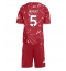 Liverpool Jeremy Jacquet #5 Replika Hemmatröja Barn 2026-27 Kortärmad (+ byxor)