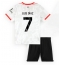 Liverpool Luis Diaz #7 Replika Tredjetröja Barn 2024-25 Kortärmad (+ byxor)