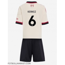 Liverpool Milos Kerkez #6 Replika Bortatröja Barn 2025-26 Kortärmad (+ byxor)