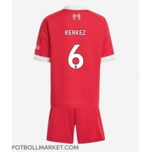 Liverpool Milos Kerkez #6 Replika Hemmatröja Barn 2025-26 Kortärmad (+ byxor)