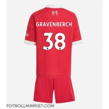 Liverpool Ryan Gravenberch #38 Replika Hemmatröja Barn 2025-26 Kortärmad (+ byxor)