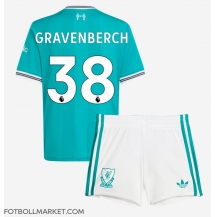 Liverpool Ryan Gravenberch #38 Replika Tredjetröja Barn 2025-26 Kortärmad (+ byxor)