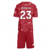 Liverpool Victor Munoz #23 Replika Hemmatröja Barn 2026-27 Kortärmad (+ byxor)
