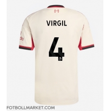 Liverpool Virgil van Dijk #4 Replika Bortatröja 2025-26 Kortärmad