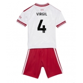 Liverpool Virgil van Dijk #4 Replika Bortatröja Barn 2026-27 Kortärmad (+ byxor)