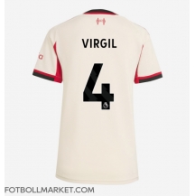 Liverpool Virgil van Dijk #4 Replika Bortatröja Dam 2025-26 Kortärmad