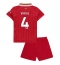 Liverpool Virgil van Dijk #4 Replika Hemmatröja Barn 2024-25 Kortärmad (+ byxor)