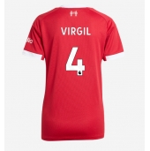 Liverpool Virgil van Dijk #4 Replika Hemmatröja Dam 2025-26 Kortärmad