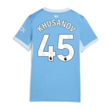 Manchester City Abdukodir Khusanov #45 Replika Hemmatröja Dam 2026-27 Kortärmad