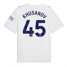 Manchester City Abdukodir Khusanov #45 Replika Tredjetröja 2026-27 Kortärmad