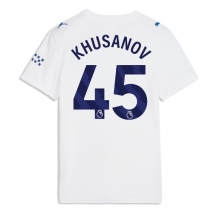Manchester City Abdukodir Khusanov #45 Replika Tredjetröja Dam 2026-27 Kortärmad
