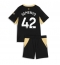 Manchester City Antoine Semenyo #42 Replika Bortatröja Barn 2026-27 Kortärmad (+ byxor)