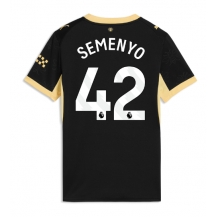 Manchester City Antoine Semenyo #42 Replika Bortatröja Dam 2026-27 Kortärmad