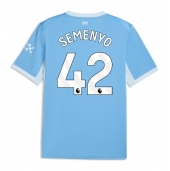 Manchester City Antoine Semenyo #42 Replika Hemmatröja 2026-27 Kortärmad