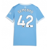 Manchester City Antoine Semenyo #42 Replika Hemmatröja Dam 2026-27 Kortärmad