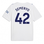 Manchester City Antoine Semenyo #42 Replika Tredjetröja 2026-27 Kortärmad