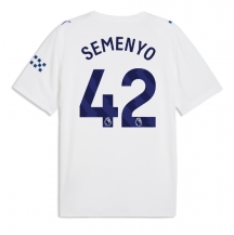 Manchester City Antoine Semenyo #42 Replika Tredjetröja 2026-27 Kortärmad