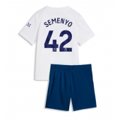 Manchester City Antoine Semenyo #42 Replika Tredjetröja Barn 2026-27 Kortärmad (+ byxor)