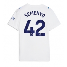 Manchester City Antoine Semenyo #42 Replika Tredjetröja Dam 2026-27 Kortärmad
