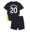 Manchester City Bernardo Silva #20 Replika Bortatröja Barn 2024-25 Kortärmad (+ byxor)