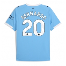 Manchester City Bernardo Silva #20 Replika Hemmatröja 2025-26 Kortärmad