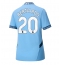 Manchester City Bernardo Silva #20 Replika Hemmatröja Dam 2024-25 Kortärmad