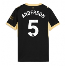 Manchester City Elliot Anderson #5 Replika Bortatröja Dam 2026-27 Kortärmad