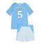 Manchester City Elliot Anderson #5 Replika Hemmatröja Barn 2026-27 Kortärmad (+ byxor)