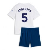 Manchester City Elliot Anderson #5 Replika Tredjetröja Barn 2026-27 Kortärmad (+ byxor)