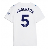Manchester City Elliot Anderson #5 Replika Tredjetröja Dam 2026-27 Kortärmad
