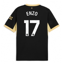 Manchester City Enzo Fernandez #17 Replika Bortatröja 2026-27 Kortärmad